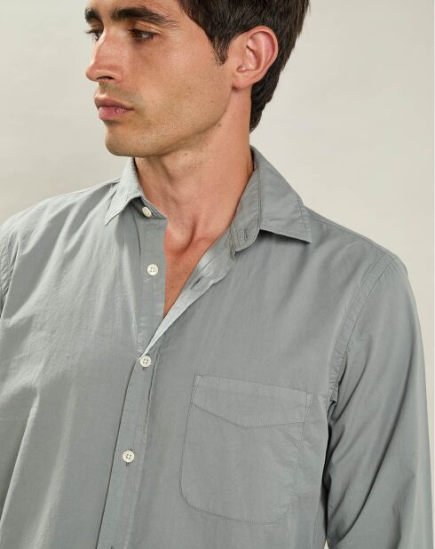 Chemise Tempête Pat olive