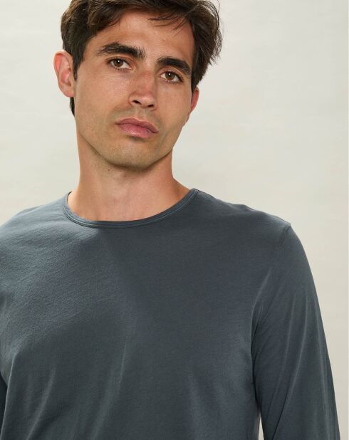 T-Shirt Équipage Léger à Manches Longues tonnerre