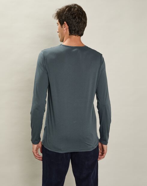 T-Shirt Équipage Léger à Manches Longues tonnerre