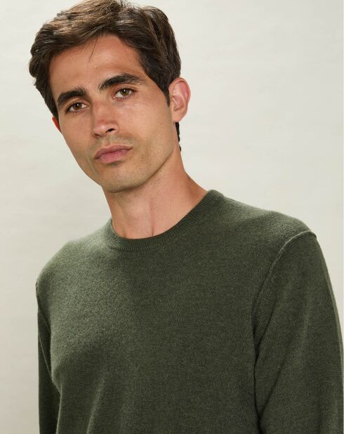 Pull en Laine & Cachemire Équipe forêt