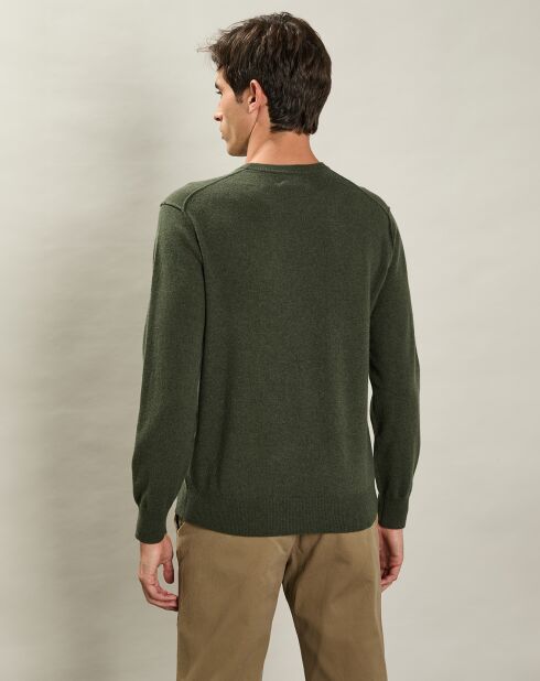 Pull en Laine & Cachemire Équipe forêt