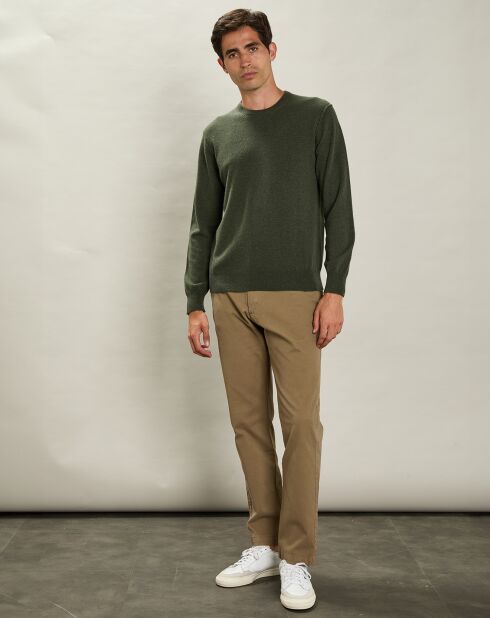 Pull en Laine & Cachemire Équipe forêt