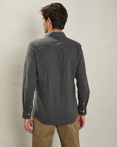 Chemise Tempête charbon de bois