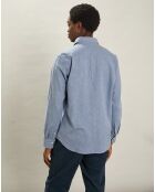 Chemise en Flanelle Tempête denim