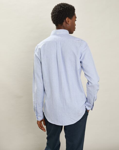 Chemise regular Pitt bleue