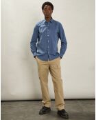 Chemise Tempête Pat cobalt