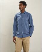 Chemise Tempête Pat cobalt