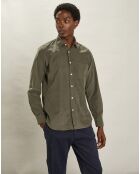 Chemise en Velours Milleraies Tempête Pat militaire