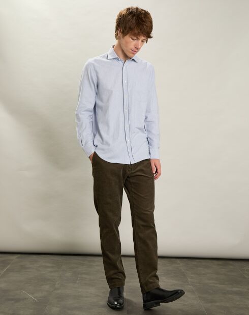 Chemise regular Paul grise