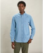 Chemise regular Pitt indigo clair