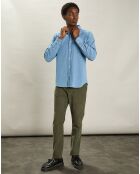 Chemise regular Pitt indigo clair