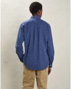 Chemise en Flanelle regular Pitt indigo