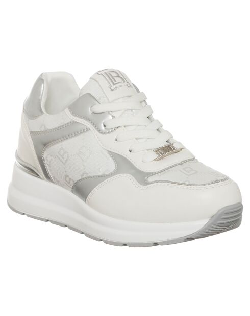 Baskets Mia blanc/gris