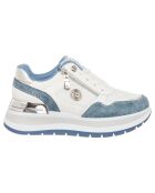 Baskets Eva bleu/blanc