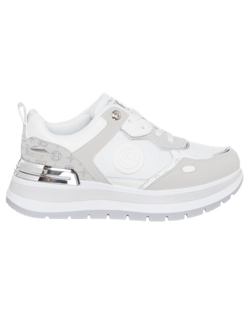 Baskets Rose gris clair/blanc