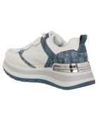 Baskets Rose blanc/bleu