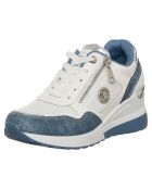 Baskets Lucie bleu/blanc