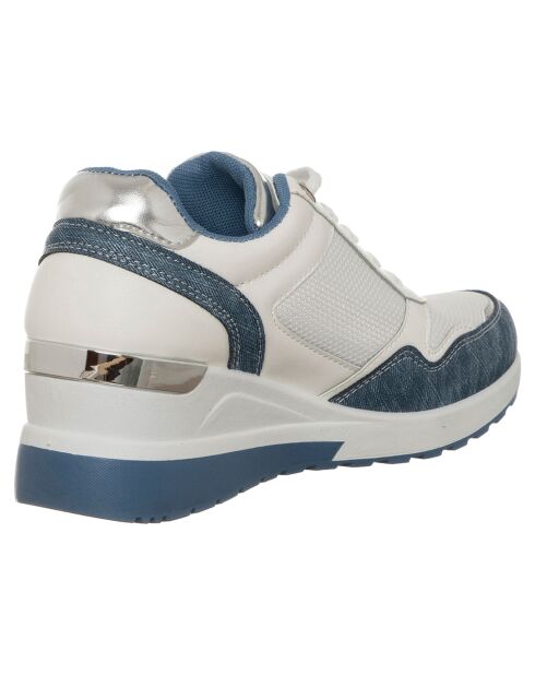 Baskets Lucie bleu/blanc