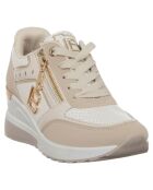 Baskets Camille beiges