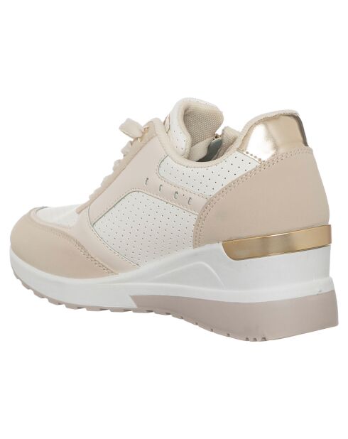 Baskets Camille beiges