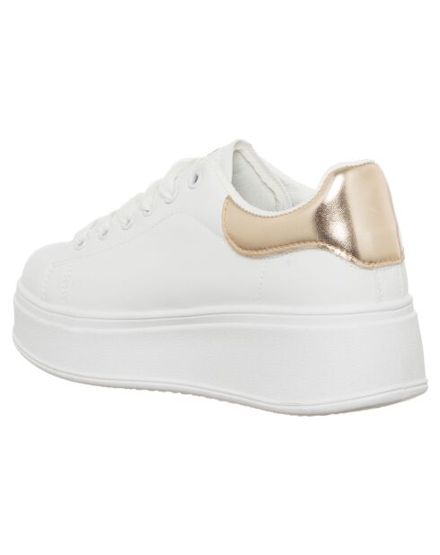 Baskets Margot blanc/vert