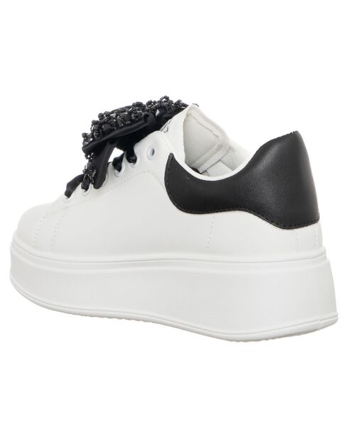 Baskets Manon blanc/noir