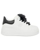 Baskets Manon blanc/noir