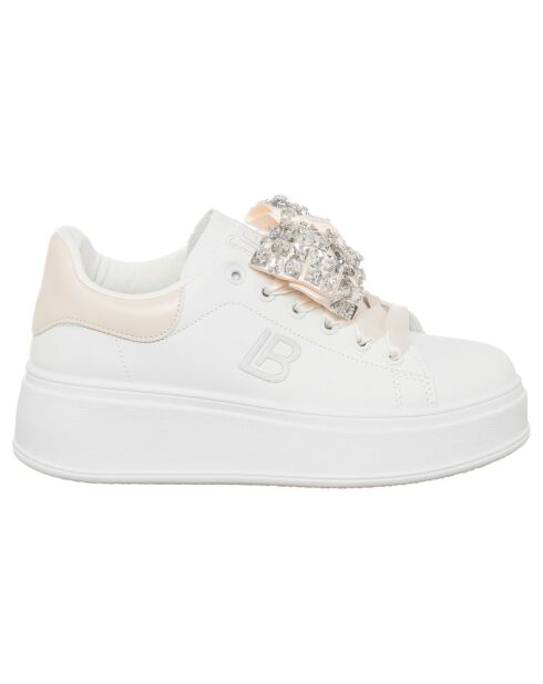Baskets Manon blanc/ivoire