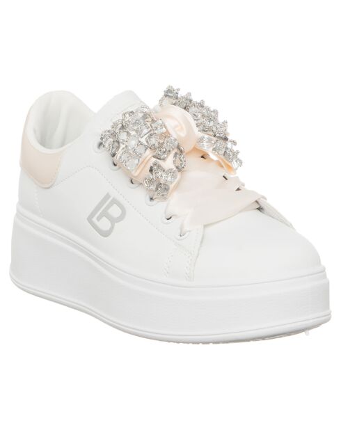 Baskets Manon blanc/ivoire