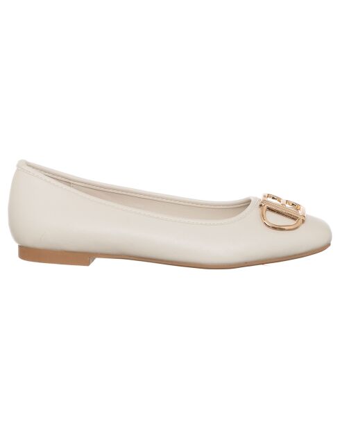 Ballerines Violette ivoire