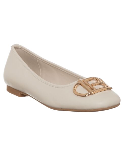 Ballerines Violette ivoire