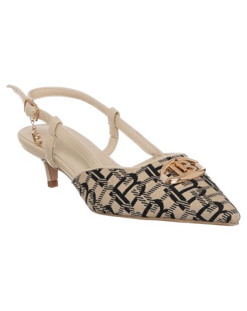 Slingbacks Tessa beiges