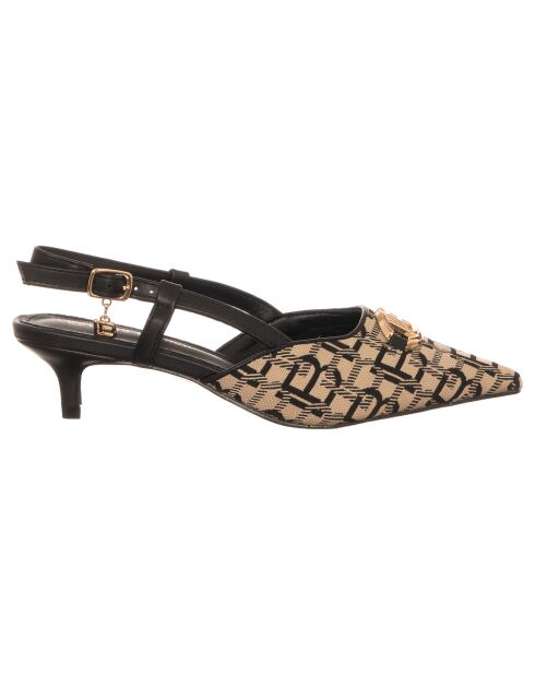 Slingbacks Tessa noires