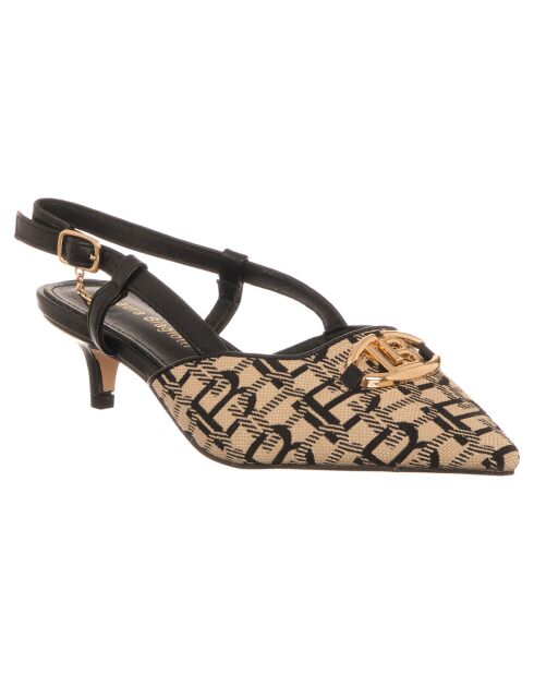 Slingbacks Tessa noires