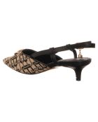 Slingbacks Tessa noires