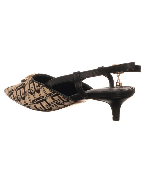 Slingbacks Tessa noires