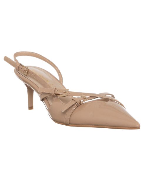Slingbacks Jade sable - Talon 6 cm