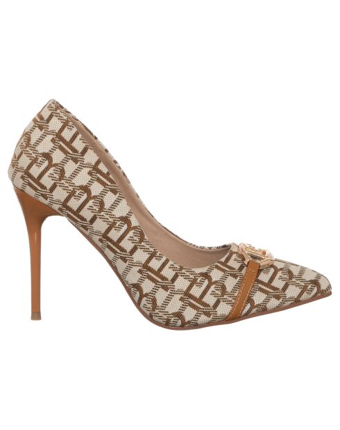 Escarpins Charlie beiges - Talon 9 cm