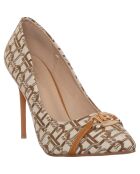 Escarpins Charlie beiges - Talon 9 cm