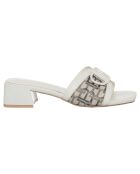 Mules Esmée blanches