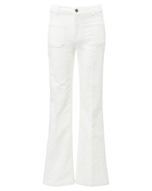 Jean Flare Dompay écru