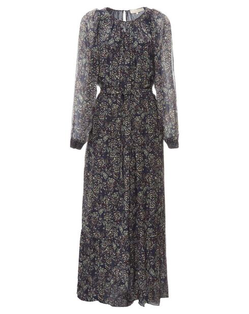 Marineblaues Kleid Sylvia