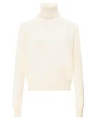 Pull Cognac Alpaga écru