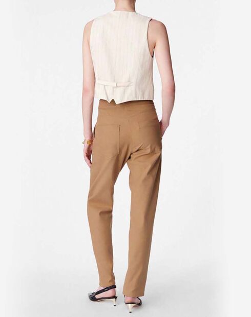 Pantalon Droit Magnus beige