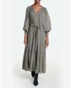 Robe Arabelle Imprimée noire