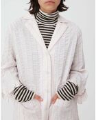 Chemise Coton Rayures rose