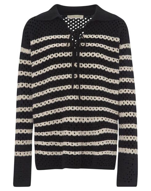 Pull en Laine mélangée Britney noir