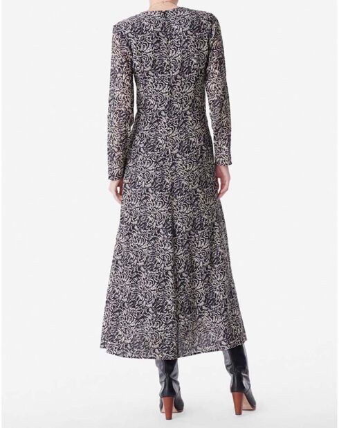 Schwarzes Biba-Kleid
