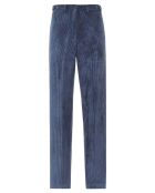 Pantalon Café Velours Côtelé bleu indigo