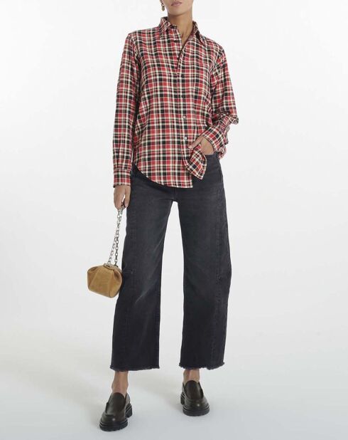 Chemise Costeria Carreaux rouge